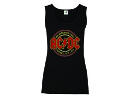 AC/DC High Voltage logo  - camiseta tirantes mujer